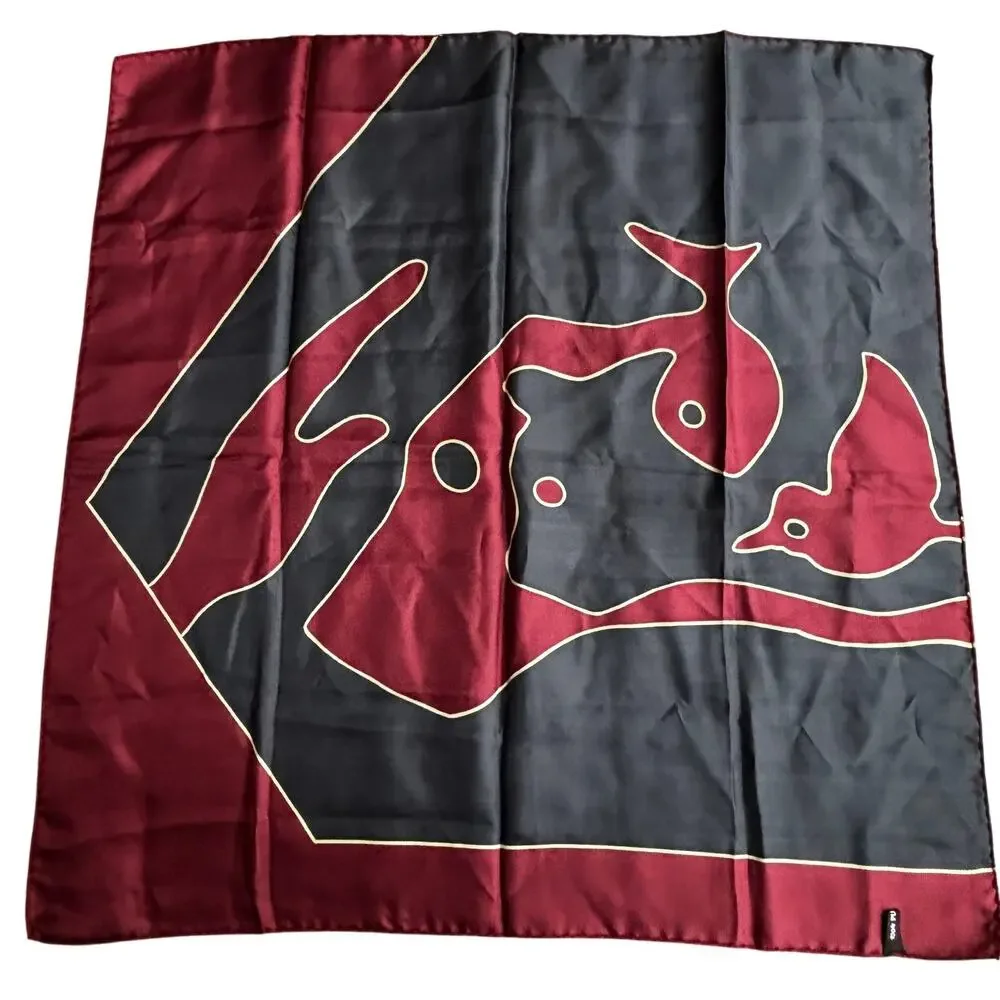 Vintage silk scarf